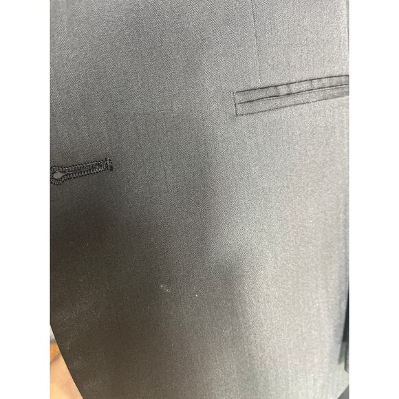 Boys dark gray suit, jacket collection by Michael Strahan size tag missing L - Picture 3 of 5